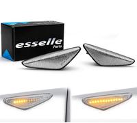 Coppia Frecce Laterali Trasparenti Progressive Dinamiche a LED per BMW X3 F25 X5 E70 X6 E71 E72, Plug and Play Canbus Nessun Errore