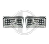 Coppia frecce laterali TUNING GOLF I e II 74-95 cromate cromo