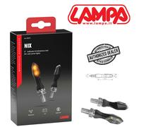 COPPIA FRECCE LED MOTO OMOLOGATE NEW UNIVERSALE NIX 2025 12 LED