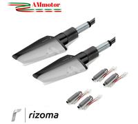 Coppia Frecce Led Rizoma Action Per Moto Indicatori Direzione Omologate Nere