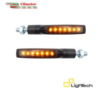 Coppia Frecce Led Sequenziali Lightech Moto Indicatore Omologati FRE925NER
