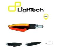 Coppia Frecce + luce rossa posteriore + luce stop Lightech Omologati nero