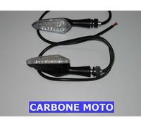 COPPIA FRECCE METALLO NERE LED FAR 6936 OMOLOGATE