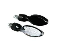 Coppia frecce moto indicatori di direzione a led nero