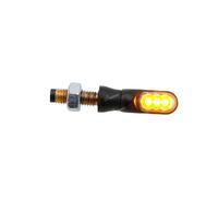 LIGHTECH COPPIA INDICATORI FRECCE LED FRE928NER UNIVERSALI OMOLOGATE MOTO