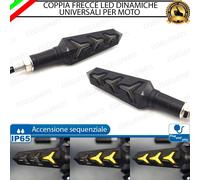 COPPIA FRECCE PER DERBI X-RACE 50 LED ACCENSIONE DINAMICA PROGRESSIVA