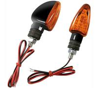 coppia frecce universali a led moto scooter enduto Lampa nero