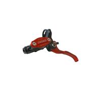 COPPIA FRENI A DISCO IDRAULICI BRAKING RM4 4 PISTONI POST MOUNT E-BIKE ROSSO