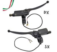 Coppia Freni Moto Con Cavo Universali Anteriore Dx E Posteriore Sx Scooter Freno
