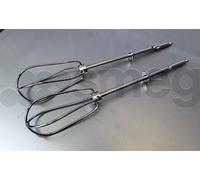 COPPIA FRUSTE IN FILO ACCIAIO SBATTITORE SMEG HMF01 CODICE RICAMBIO 690074749