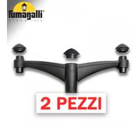 Coppia FUMAGALLI MIDIPILAR SYSTEM 2L Nero Montaggio Facile Esterno