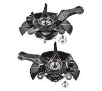 Coppia fuso a snodo e cuscinetto mozzo anteriore sinistro e destro compatibile con Civic 2012 1.5L 1.8L LK097 LK098