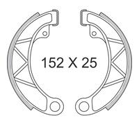 Coppia ganasce ANTERIORI INNOCENTI LAMBRETTA 125 / 150 LI FERODO