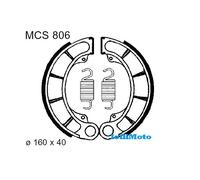 COPPIA GANASCE CEPPI FRENO POSTERIORE Ø 160x40mm HONDA CB 500 1994/1996