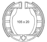 Coppia ganasce freno anteriori RMS Classic compatibile con Aprilia/compatibile con Piaggio Si