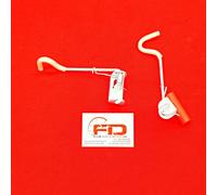 COPPIA GANCI APERTURA SUPERIORE COFANO MOTORE FIAT 500