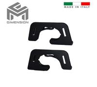 COPPIA GANCI DX-SX SUPPORTO MENSOLA BAGAGLIAIO PER JEEP RENEGADE COMPASS AVENGER