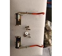 COPPIA GANCI LATERALI PER APERTURA COFANO POSTERIORE FIAT 500 15 cm circa