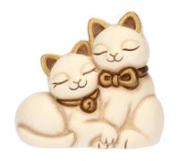 Coppia gattini in ceramica