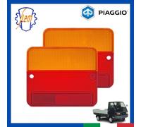Coppia Gemma Lente Fanale Posteriore per PIAGGIO APE CAR MAX DIESEL BENZINA