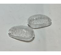 Coppia gemme frecce anteriore Piaggio NRG RST 50 cc - Bianche