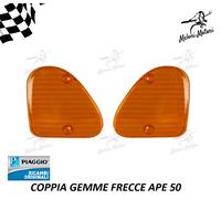 COPPIA GEMME FRECCE ANTERIORI APE 50 A DUE FARI ORIGINALI PIAGGIO