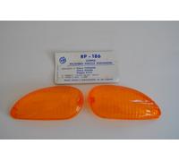 Coppia gemme frecce posteriori BOSATTA Rear blinker lens pair Gilera Typhoon