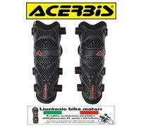 Coppia Ginocchiere Acerbis Impact Pro Enduro Motocross Mtb colore NERO