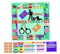 Coppia gioco da tavolo per adulti, partite di coppia per la carta divertenti coppie per adulti giochi da tavolo notturno con osa 2 giocatori di appunti in bonding coppie giochi per night club, San Va