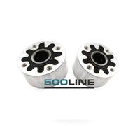 Coppia Giunti elastici Semiassi Fiat 500 D F L R Epoca con alloggio piastrina