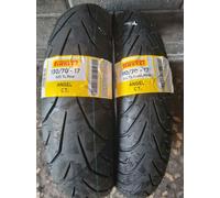 Coppia gomme 110/70-17 54S e 130/70-17 62S PIRELLI ANGEL CITY DOT2024