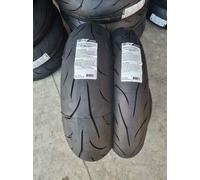 Coppia GOMME 120/70 ZR17 58W 160/60 ZR17 69W MITAS SPORT FORCE + EV DOT 25/26