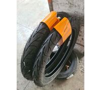 Coppia GOMME 2 1/2-16 42M e 2 3/4-16 46M CONTINENTAL CONTI GO + camere