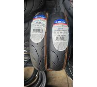 Coppia GOMME 90/90-10 50P MITAS MC34 SUPER SOFT TL DOT2025 USO SPORTIVO/PISTA