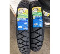 Coppia GOMME 90/90-21 54T e 120/90-17 64T MICHELIN ANAKEE STREET DOT25/26