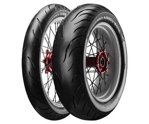 COPPIA GOMME AVON 110/90-19 COBRA CHROME AV91 + 200/60-16 COBRA CHROME AV92