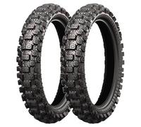 COPPIA GOMME BRIDGESTONE 100/90-19 57M + 120/80-19 63M BATTLECROSS X40 HARD