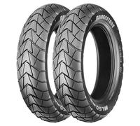 COPPIA GOMME BRIDGESTONE 110/80-12 51J + 110/80-10 58J ML50