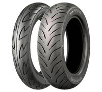 COPPIA GOMME BRIDGESTONE 110/90-10 51J HOOP B01 + 150/70-13 64S HOOP B02