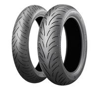 COPPIA GOMME BRIDGESTONE 120/70-15 56H + 130/70-16 61S BATTLAX SC2 RAIN