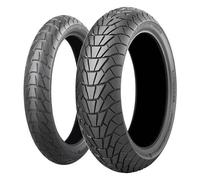 COPPIA GOMME BRIDGESTONE 120/70-17 + 180/80-14 ADVEN.CROSS SCRAMBLER AX41S