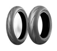 COPPIA GOMME BRIDGESTONE 120/70-17 (58W) + 180/55-17 (73W) BATTLAX RS12