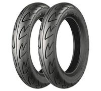 COPPIA GOMME BRIDGESTONE 120/80-12 65J + 130/90-10 61J HOOP B01