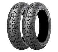 COPPIA GOMME BRIDGESTONE 130/80-18 + 160/60-15 ADVEN.CROSS SCRAMBLER AX41S