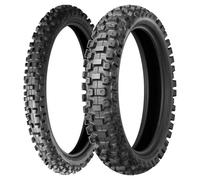 COPPIA GOMME BRIDGESTONE 60/100-14 MOTOCROSS M203 + 90/100-14 MOTOCROSS M204