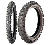 COPPIA GOMME BRIDGESTONE 60/100-14 MOTOCROSS M403 + 90/100-14 MOTOCROSS M404