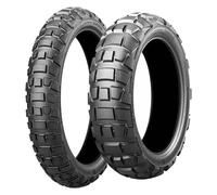 COPPIA GOMME BRIDGESTONE 90/100-19 55P + 120/90-18 65P ADVENTURECROSS AX41