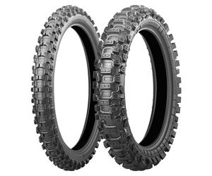 COPPIA GOMME BRIDGESTONE 90/100-21 57M + 110/100-18 64M BATTLECROSS X31
