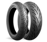 Coppia Gomme Bridgestone Battlax SC 110/70 12 47L 130/70 12 56L TL DOT Recente