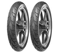 COPPIA GOMME CONTINENTAL 2.75-17 47J + 2.25-17 39J GO